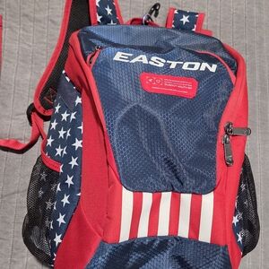Easton Patriotic Red and Blue Backpack